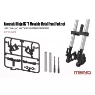   Meng Kawasaki Ninja H2(TM)R Movable Metal Front Fork Set 1:9 (SPS-069)
