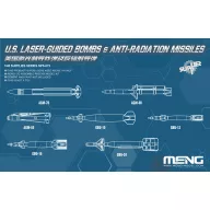   Meng U.S. Laser-Guided Bombs & Anti-Radiation Missiles 1:48 (SPS-072)