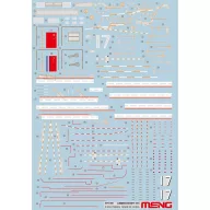   Meng PLA Navy Shandong Marking Decals (For PS-006) 1:700 (SPS-080)