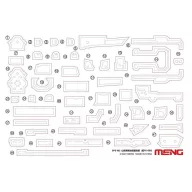   Meng PLA Navy Shandong Paint Masks (For PS-006) 1:700 (SPS-082)