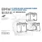 Meng BMW R 1250 GS ADV Luggage Cases (FOR MT-005/MT-005s) 1:9 (SPS-091)