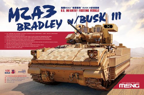Meng U.S. Infantry Fighting Vehicle M2A3 Bradley w/Busk III 1:35 (SS-004)