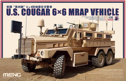 Meng U.S. Cougar 6x6 MRAP Vehicle 1:35 (SS-005)
