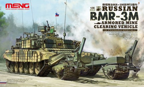 Meng Russian BMR-3M Armored Mine Clearing Veh 1:35 (SS-011)