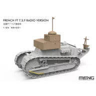   Meng French FT T.S.F Radio Version (incl. resin parts) 1:35 (SS-021)