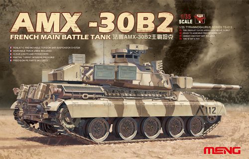Meng French Main Battle Tank AMX-30B2 1:35 (TS-013)