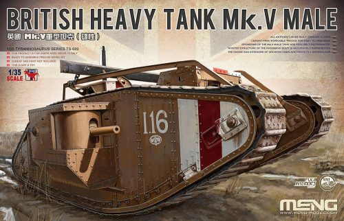 Meng British Heavy Tank Mk. V Male 1:35 (TS-020)