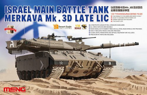 Meng Israel Main Battle Tank Merkava Mk.3D Late Lic 1:35 (TS-025)
