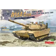   Meng USMC M1A1 AIM/U.S.Army M1A1 Abrams TUSK Main Battle Tank 1:35 (TS-032)
