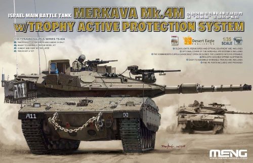 Meng Israel Main Battle Tank merkava Mk.4M w/Trophy Active Protection System 1:35 (TS-036)