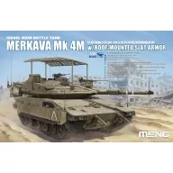   Meng Israel Main Battle Tank Merkava Mk.4M w/Roof-Mounted Slat Armor 1:35 (TS-056)