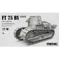 Meng French FT 75 BS (incl. resin parts) 1:35 (TS-059)