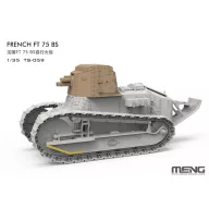 Meng French FT 75 BS (incl. resin parts) 1:35 (TS-059)