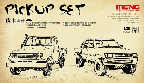Meng Pickup Set 1:35 (VS-007)
