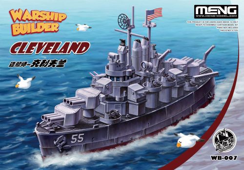 Meng Warship Builder Cleveland  (WB-007)