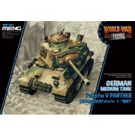   Meng German Medium Tank PzKpfw V Panther (Cartoon Model)  (WWT-007)