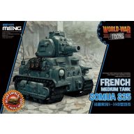   Meng French Medium Tank Somua S-35 (Cartoon Model)  (WWT-009)
