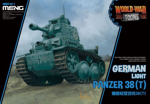 Meng German Light Panzer 38(T) (CartoonModel)  (WWT-011)