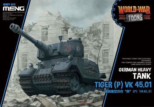 Meng German Heavy Tank Tiger (P) (Cartoon Mod  (WWT-015)