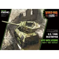   Meng U.S. Tank Destroyer M10 Wolverine (CARTOON MODEL) (WWT-020)