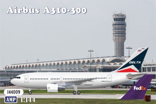 Micro Mir AMP Airbus A310-300 Pratt & Whitney Delta Air Lines & FedEx 1:144 (AMP144009)