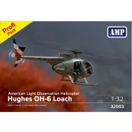 Micro Mir AMP Hughes OH-6 Cayuse. Profi Pack 1:32 (AMP32005)