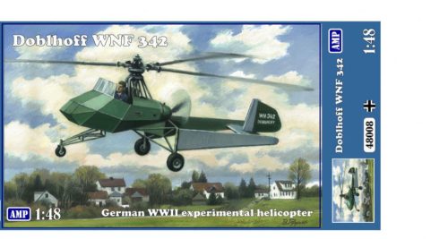 Micro Mir AMP Doblhoff WNF 342 WWII German Experimenta Helicopter 1:48 (AMP48008)