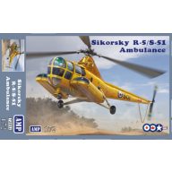 Micro Mir AMP Sikorsky R-5/S-51 Ambulance 1:72 (AMP72012)