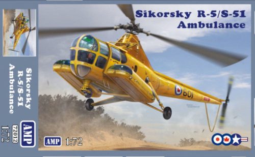 Micro Mir AMP Sikorsky R-5/S-51 Ambulance 1:72 (AMP72012)