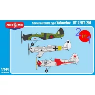   Micro Mir AMP Yakovlev UT-2/UT-2M (2 kits in the box) 1:144 (MM144-019)
