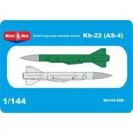   Micro Mir AMP Kh-22 (AS-4)Soviet long-range anti-ship missile 1:144 (MM144-026)