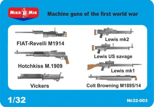 Micro Mir AMP WWI machine guns 1:32 (MM32-003)