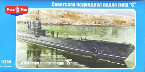 Micro Mir AMP WWII Soviet submarine type S 1:350 (MM350-002)