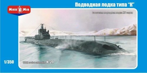 Micro Mir AMP K-21 WWII Soviet submarine 1:350 (MM350-003)