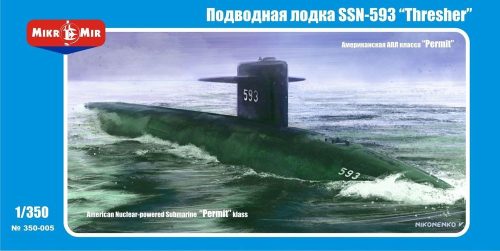 Micro Mir AMP SSN-593 Tresher U.S. submarine 1:350 (MM350-005)