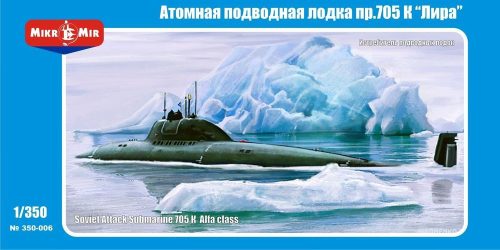 Micro Mir AMP 705 K Alfa class Soviet submarine 1:350 (MM350-006)
