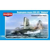  Micro Mir AMP US nuclear-powered submarine Skipjack 1:350 (MM350-008)