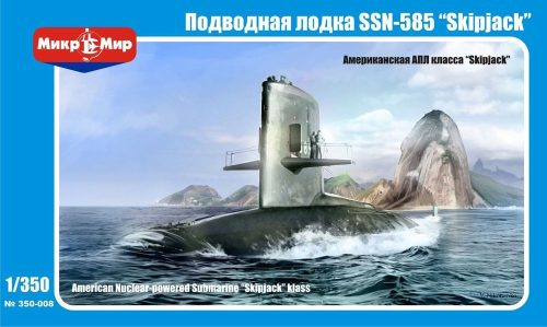 Micro Mir AMP US nuclear-powered submarine Skipjack 1:350 (MM350-008)