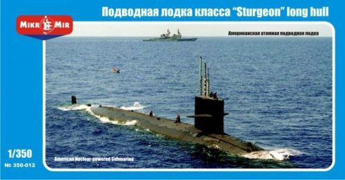 Micro Mir AMP U.S. nuclear-powered submarine Sturegon 1:350 (MM350-012)