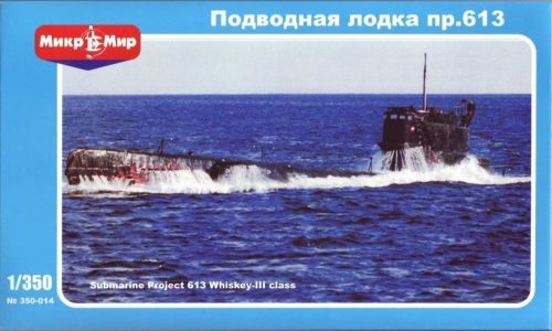 Micro Mir AMP Submarine Project 613 Whiskey-III class 1:350 (MM350-014)