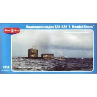   Micro Mir AMP U.S.nuclear-powered submarine SSN-686 MR 1:350 (MM350-015)