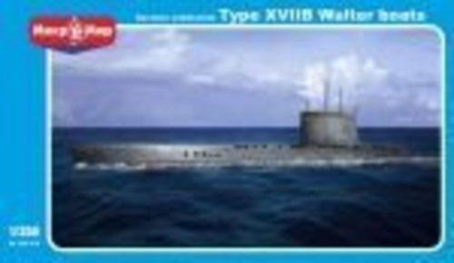 Micro Mir AMP German submarine U-boat type XVIIB Walte 1:350 (MM350-018)