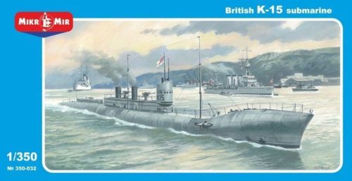 Micro Mir AMP British HMS K-15 Submarine 1:350 (MM350-032)