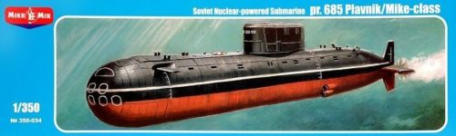 Micro Mir AMP Project 685 Plavnik/Mike-class,Soviet nuclear powered submarine 1:350 (MM350-034)