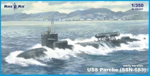 Micro Mir AMP SSN-683 Parche (early version) submarine 1:350 (MM350-037)