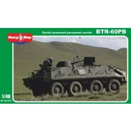   Micro Mir AMP BTR-60PB Soviet armored personnel carrie 1:48 (MM48-012)