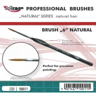 Mirage Hobby MIRAGE BRUSH NATURAL SIZE 6  (100011)