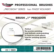 Mirage Hobby Brush Precision Kolinsky Size 1 (100025)