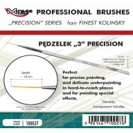 Mirage Hobby Brush Precision Kolinsky Size 3 (100027)