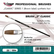   Mirage Hobby Brush Flat High Quality Classic Series 1 Size 3 (100044)